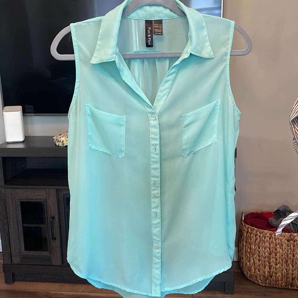 Fun and flirt beautiful blouse